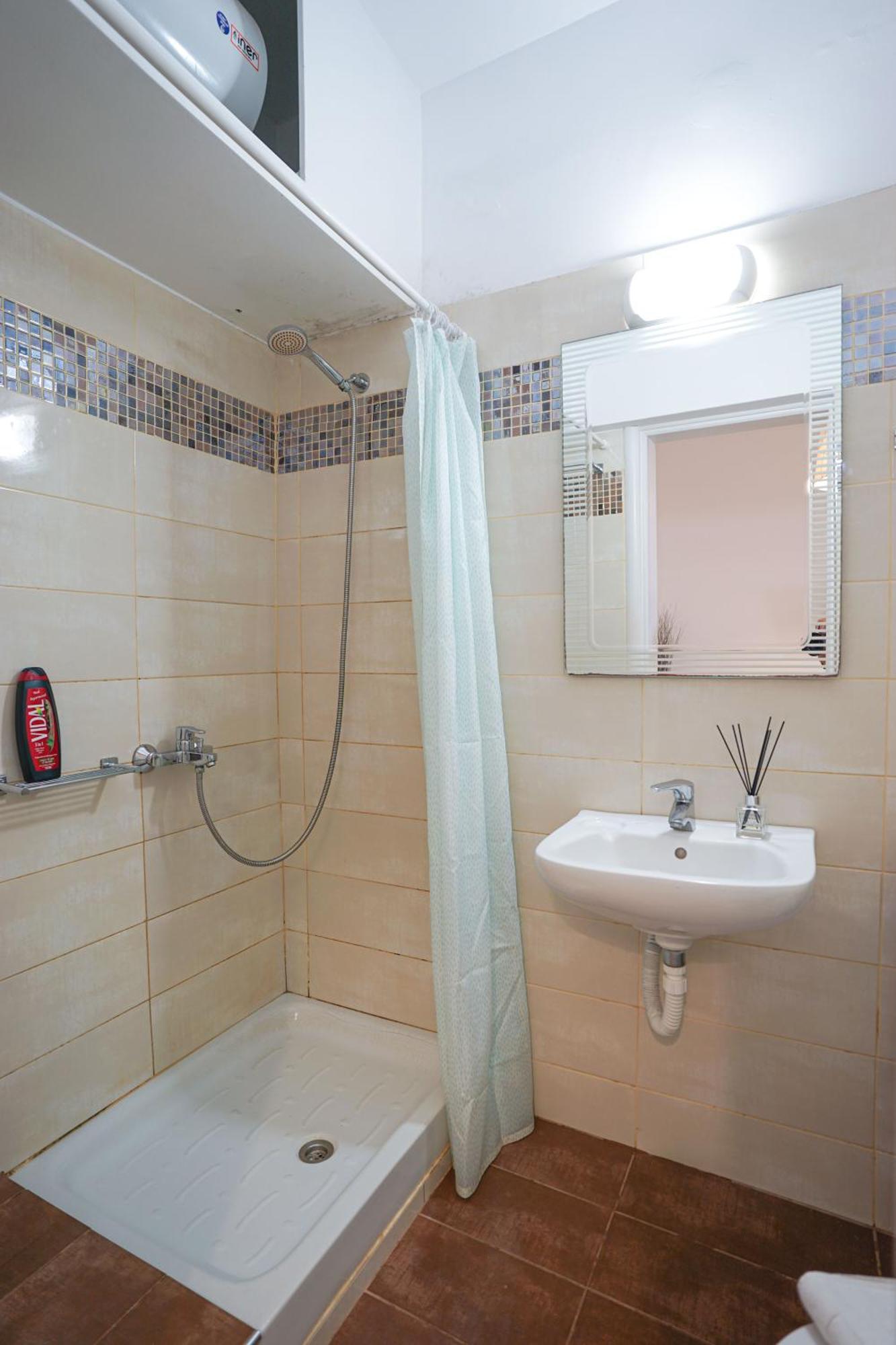 Fira Central Apartments With Veranda Chambre photo