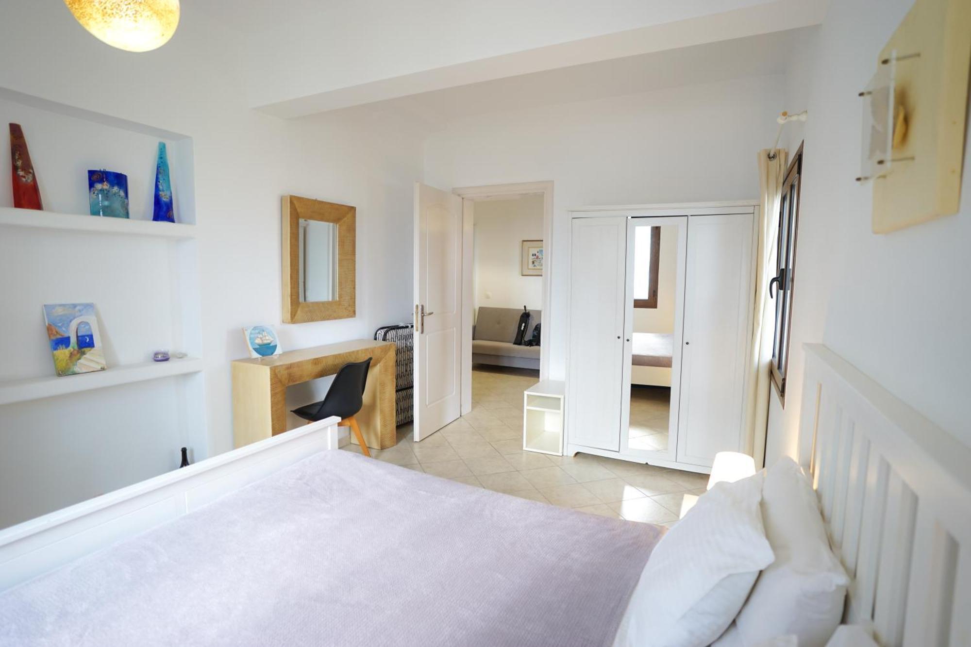 Fira Central Apartments With Veranda Chambre photo